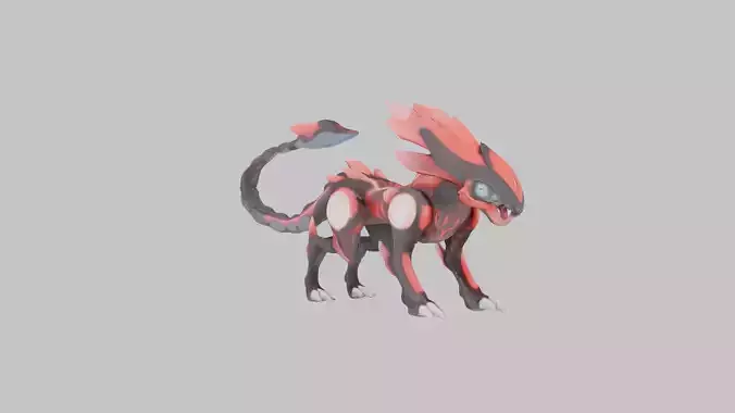 Cyber Drakonix 3D Model