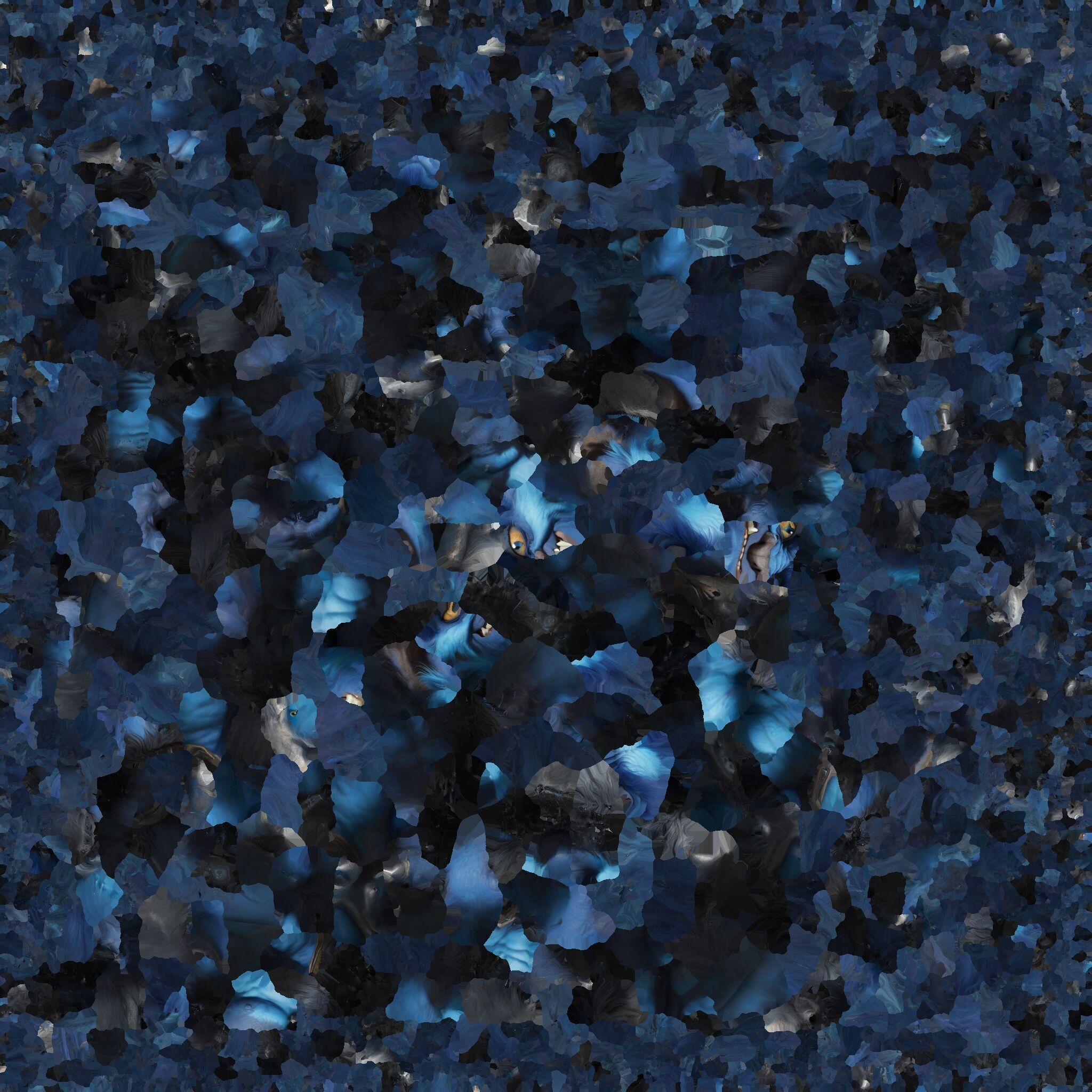 Blue Forest Goblin 3D Model Low-poly 3D model_18