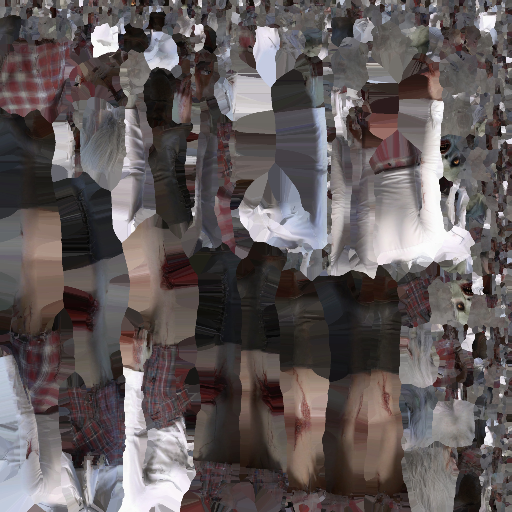 Female Anime Character 3D Model Low-poly 3D model_10