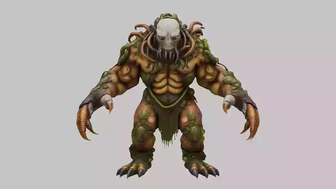 Orc Warrior 3D Model