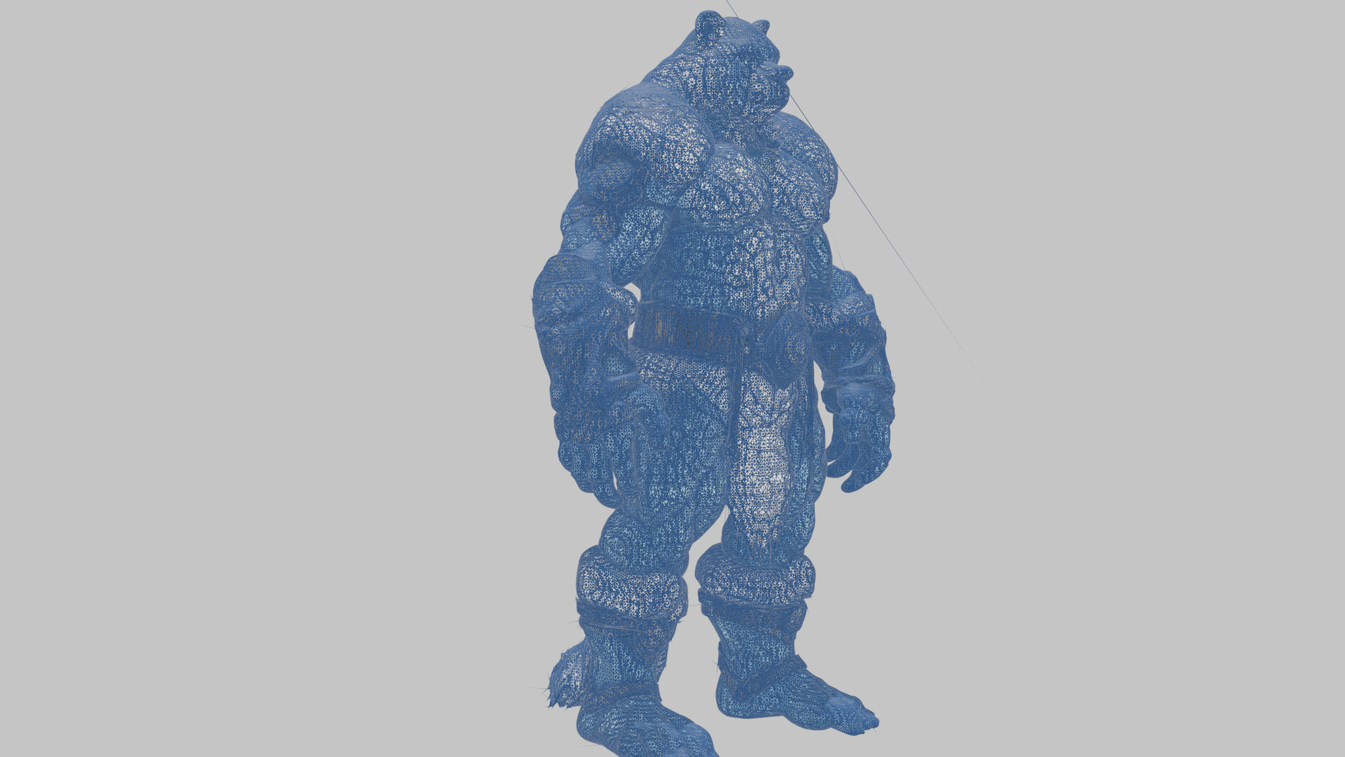 Frost Giant Snow 3D Model Low-poly 3D model_10