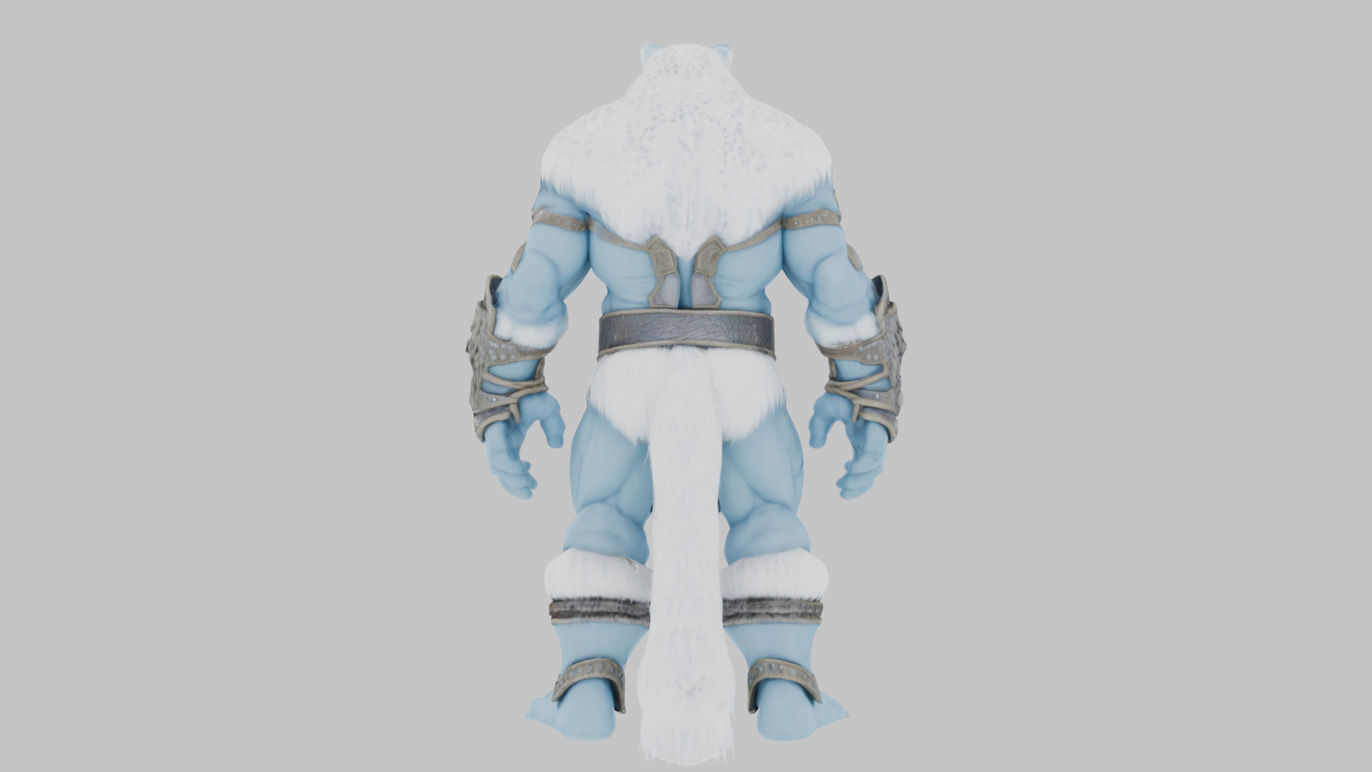 Frost Giant Snow 3D Model Low-poly 3D model_4