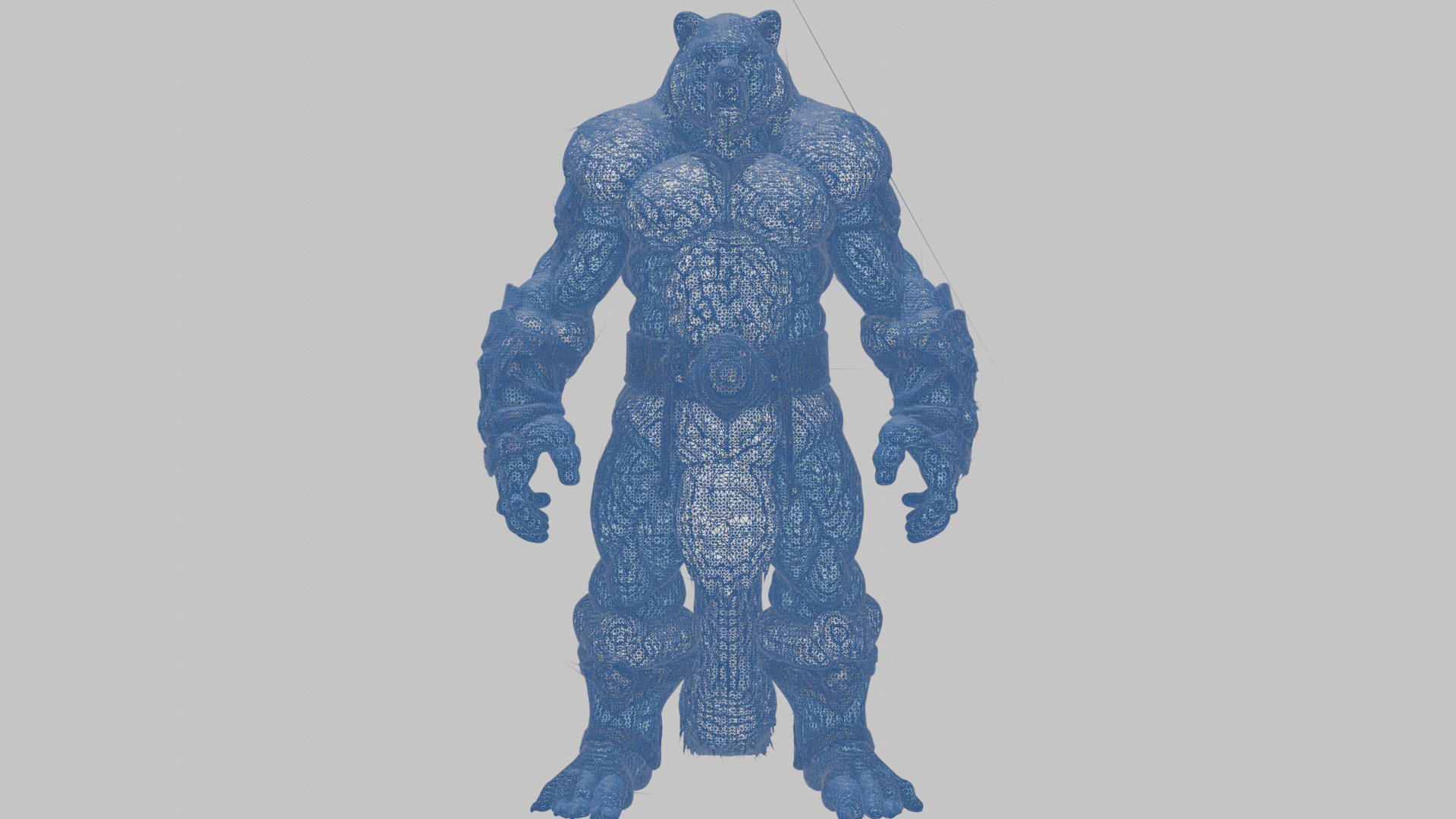 Frost Giant Snow 3D Model Low-poly 3D model_9