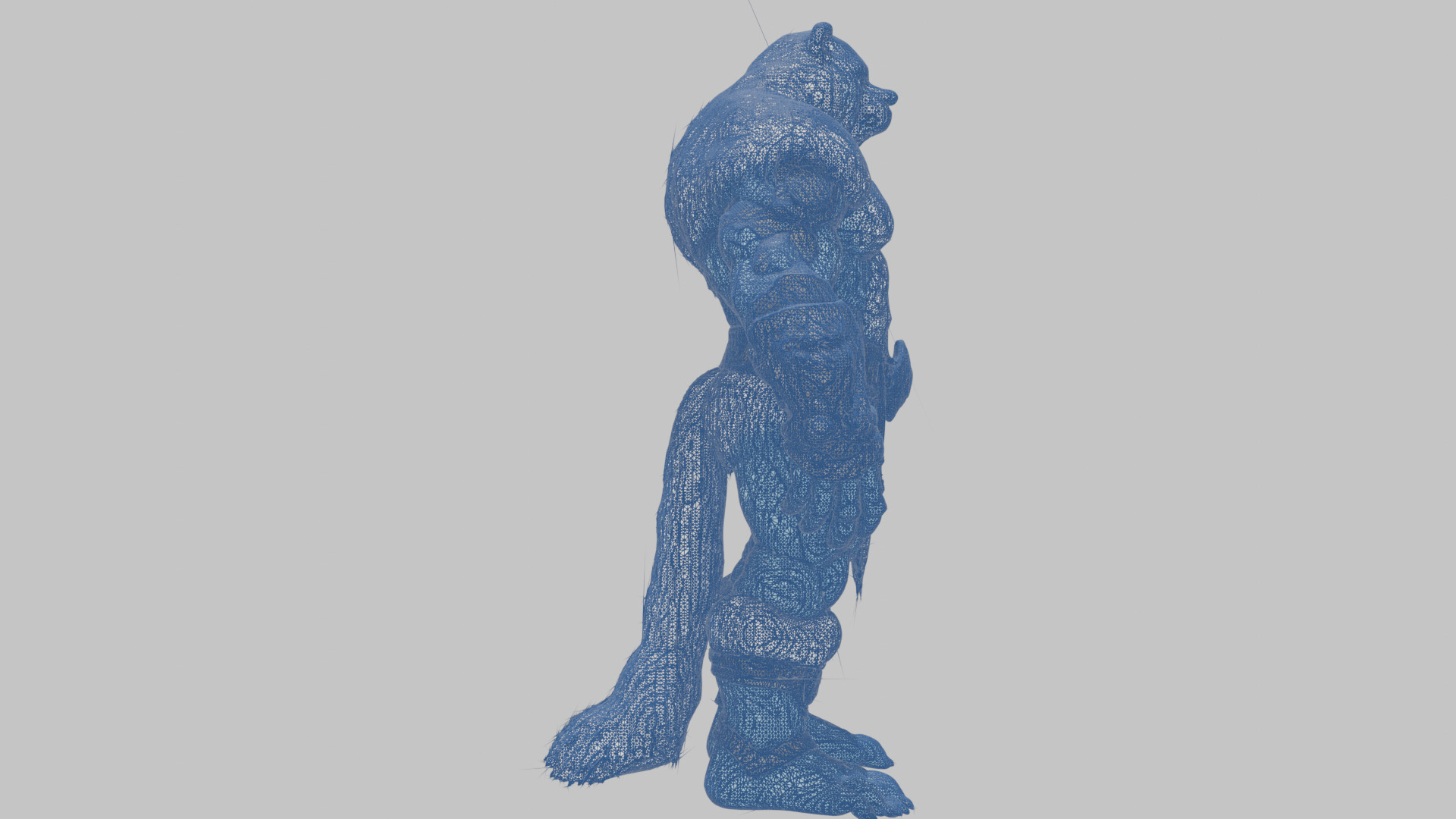Frost Giant Snow 3D Model Low-poly 3D model_11
