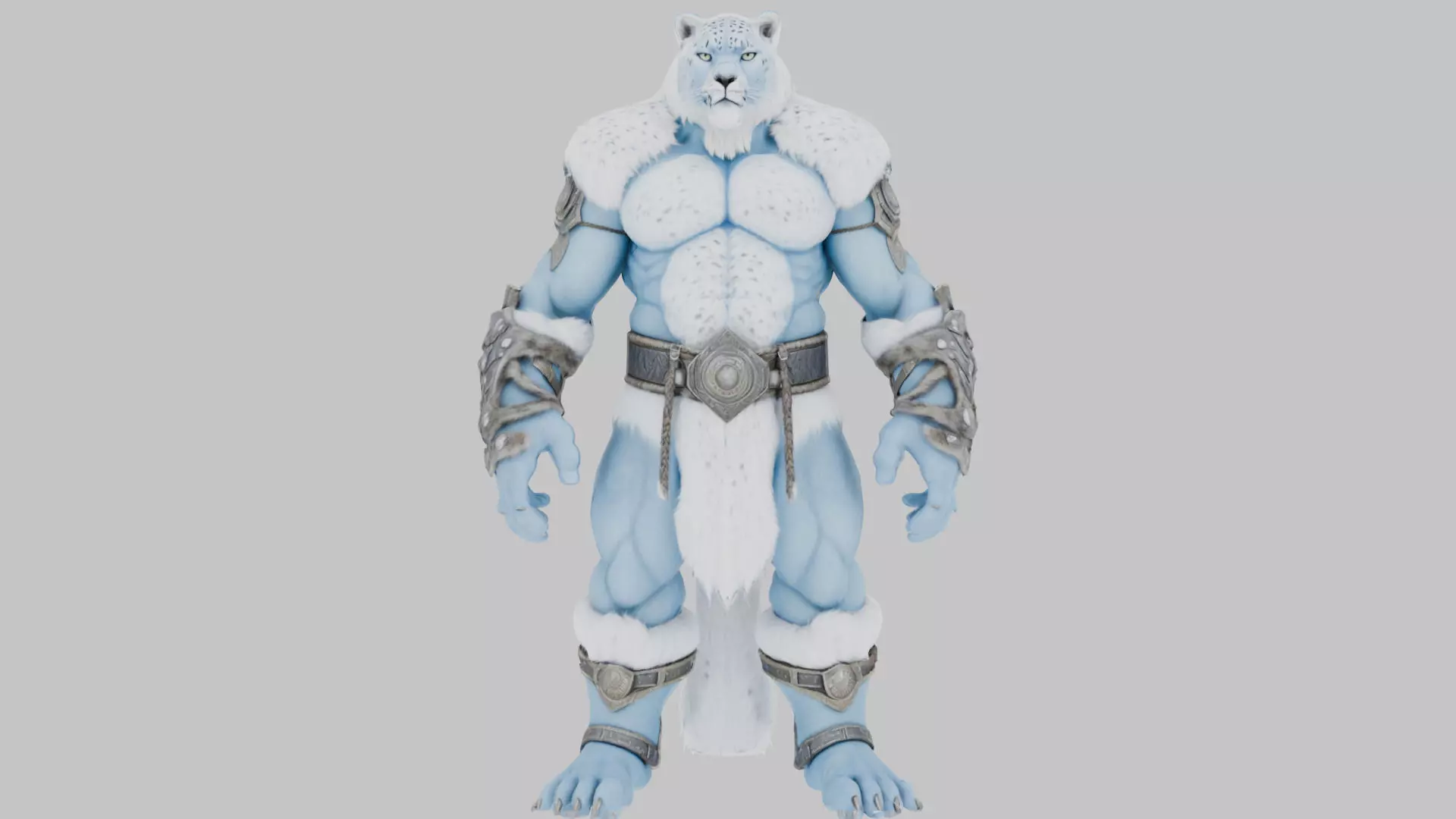 Frost Giant Snow 3D Model Low-poly 3D model_0