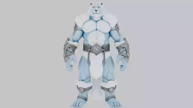 Frost Giant Snow 3D Model
