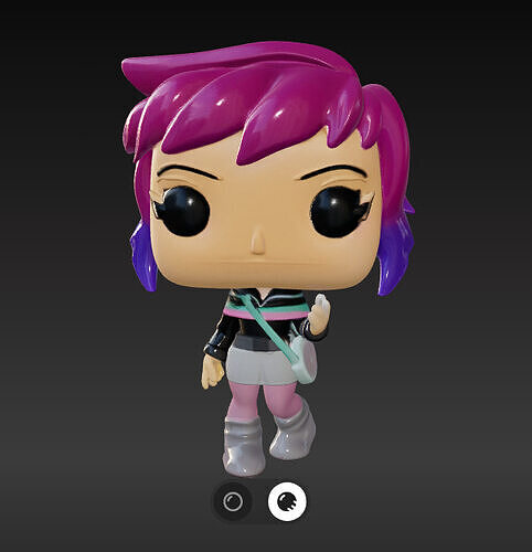 Ramona Flowers 3D print model