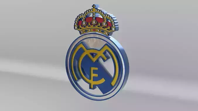 Real Madrid Club de Futbol Team Logo