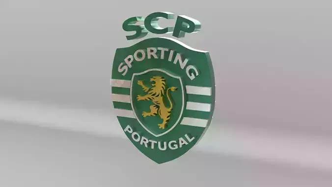 Sporting Clube de Portugal Team Logo 3D model
