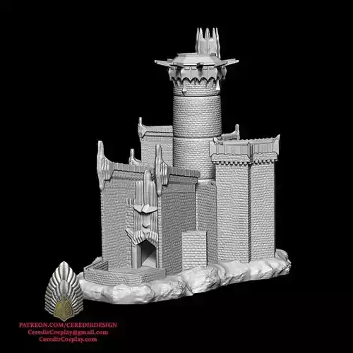 Minas Morgul Dice tower lord of the rings 3D DIGITAL DL