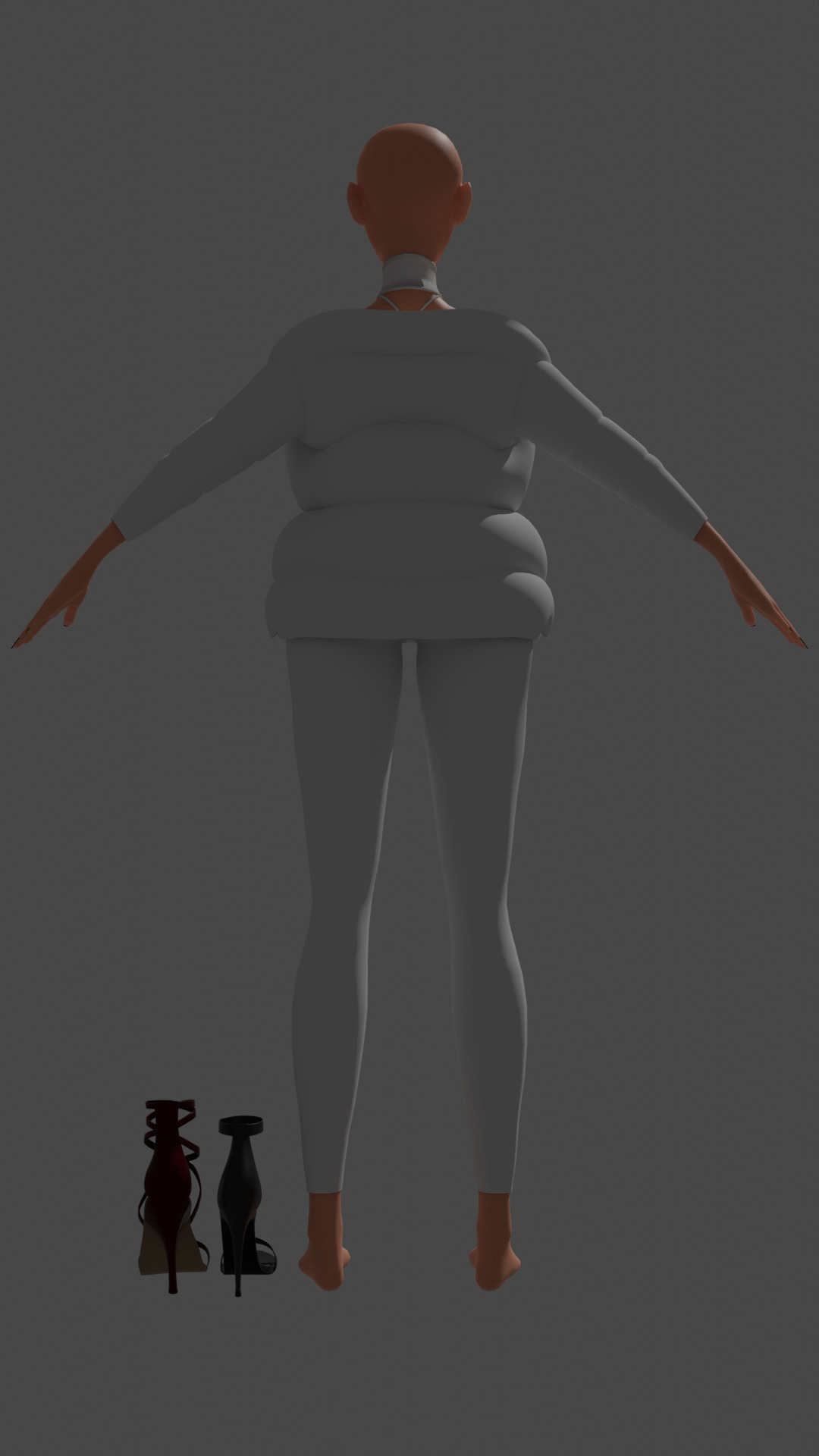 Medival Fantasy sword Game ready Low-poly 3D model_5