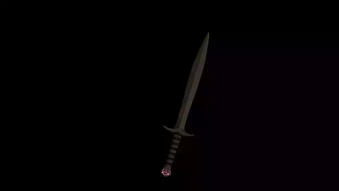 Medival Fantasy sword Game ready