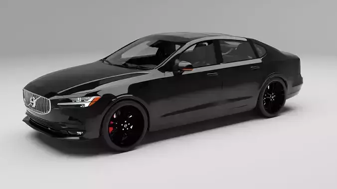 Volvo S90 with interior