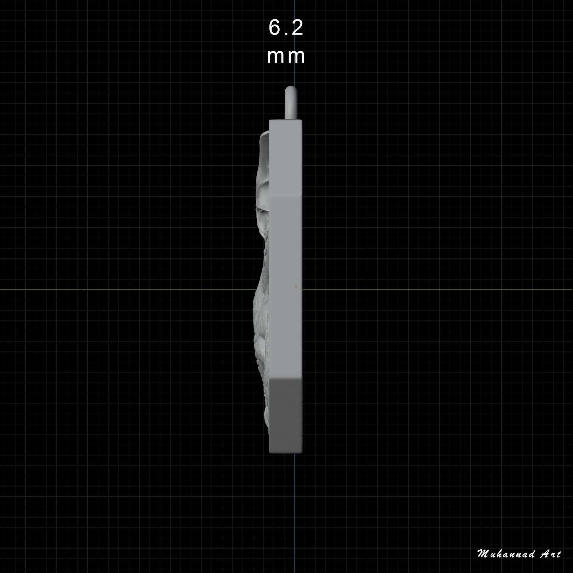 The Dragon Pendant 3D print model_2