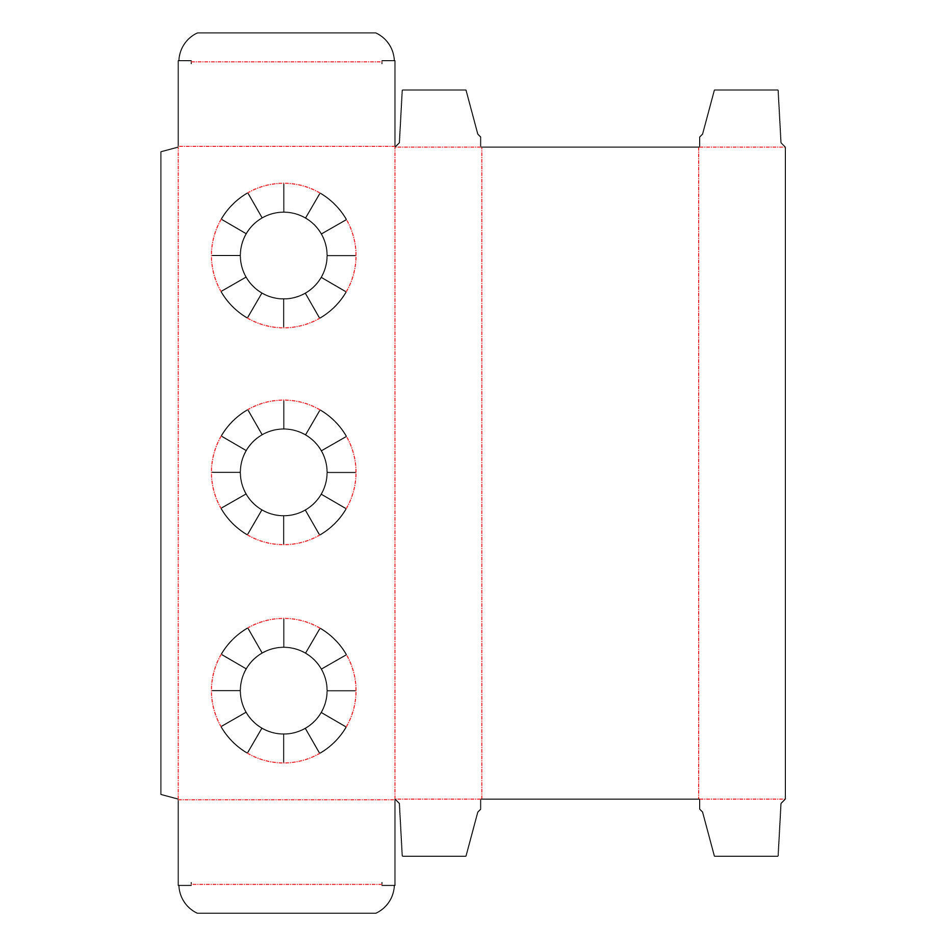 Three Coffee Cups with Kraft Paper Holder Texture_12