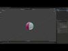 Colorful Beach Ball Free low-poly 3D model_1