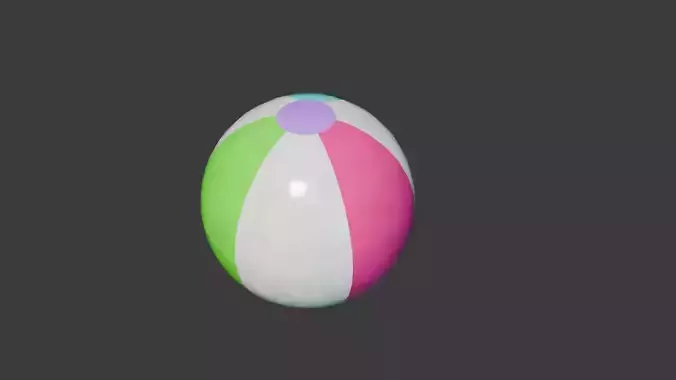 Colorful Beach Ball