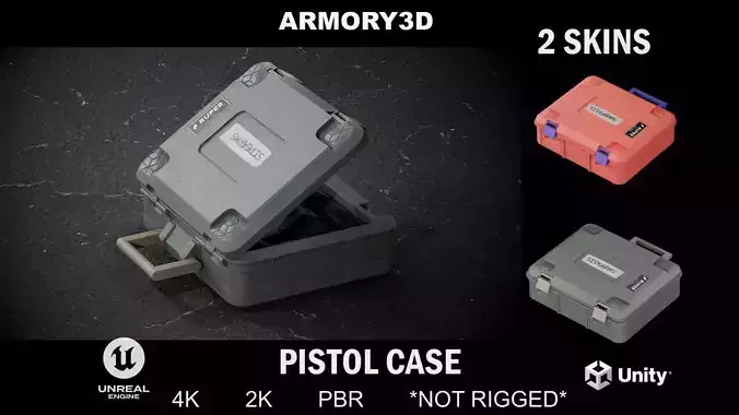 PISTOL CASE PBR RIGGED