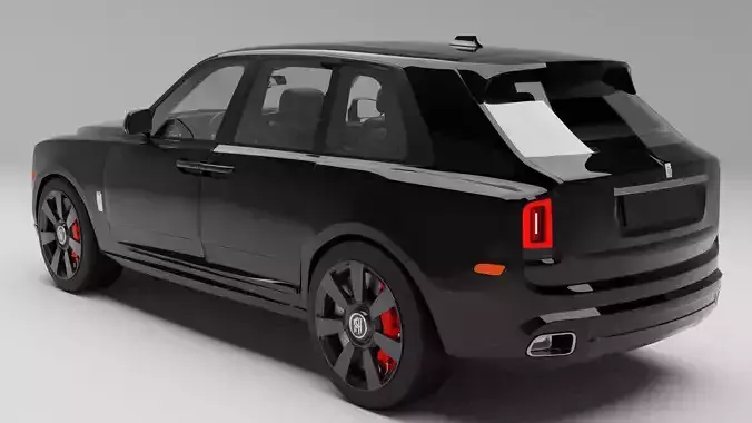 Rolls Royce Culinan with interior