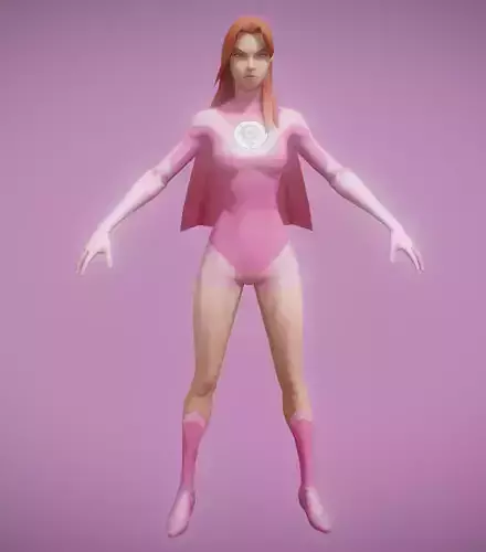  Atom Eve Low-poly 3D model