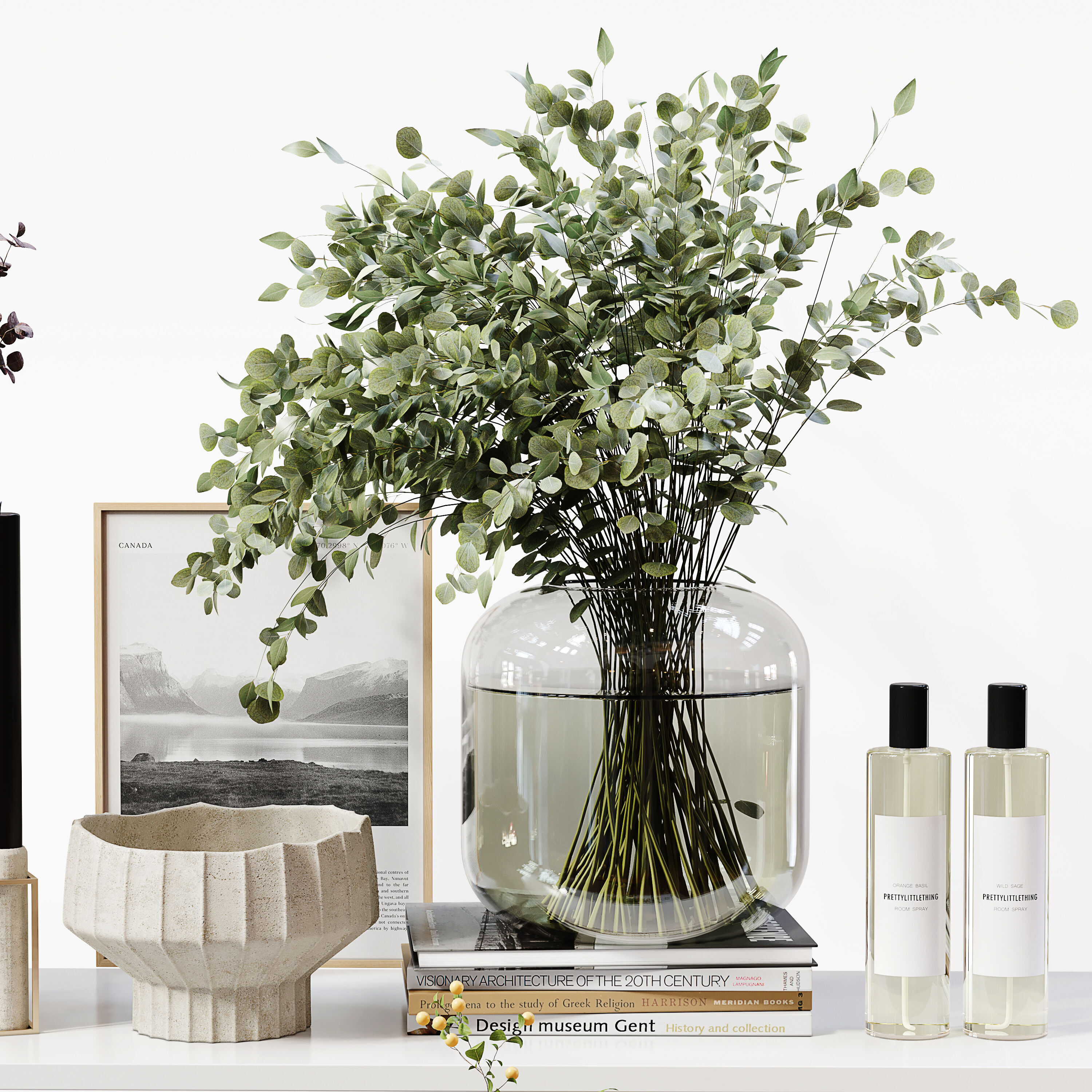 Decorative Set 245 Low-poly 3D model_4