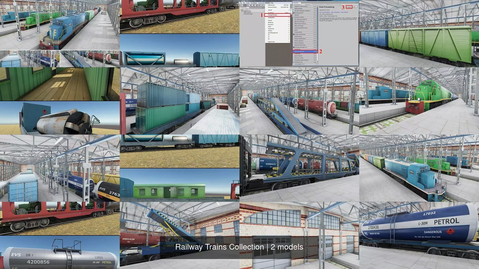 Railway Trains Collection _1