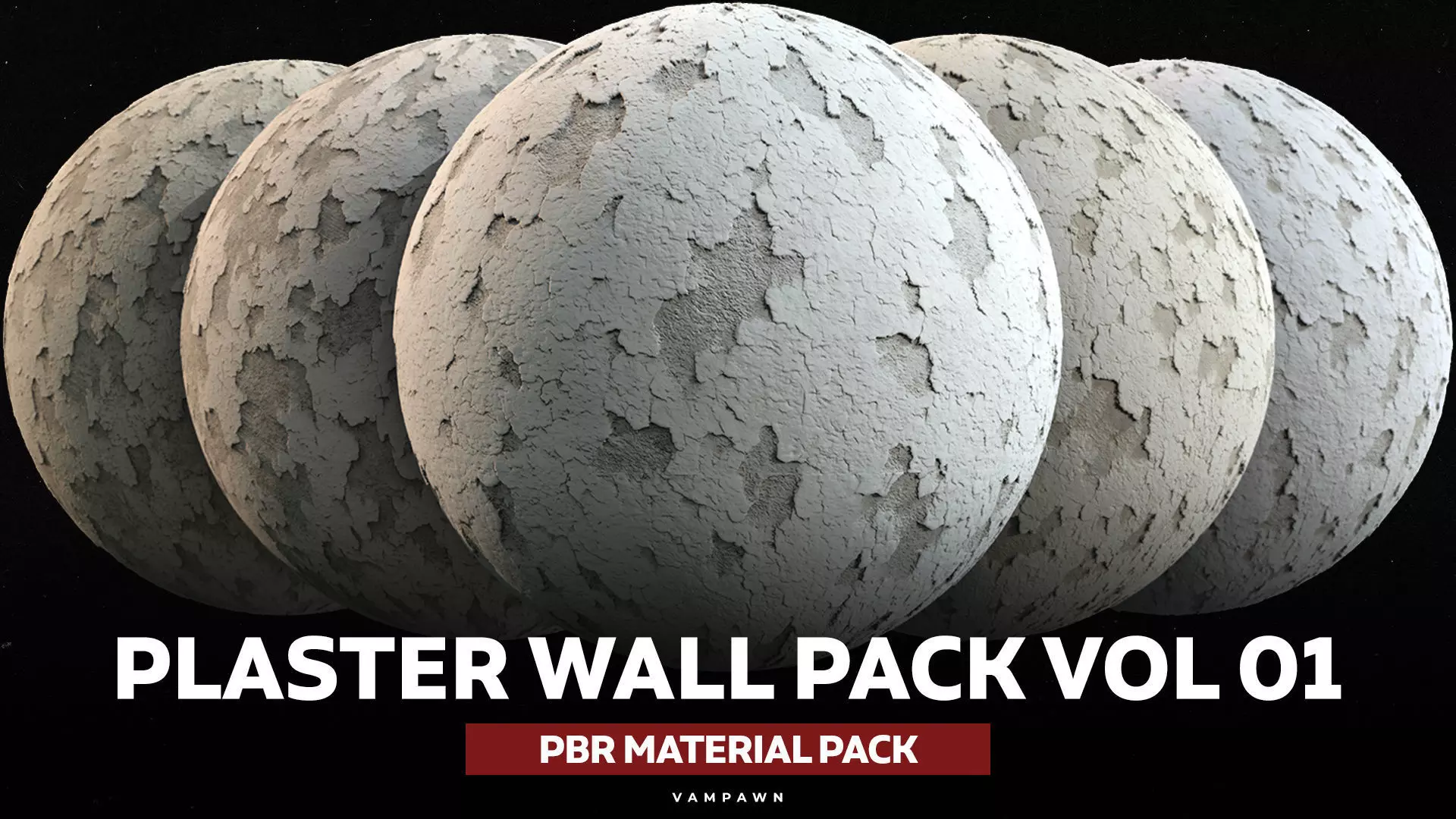Plaster Wall Material Pack Vol 01 Texture