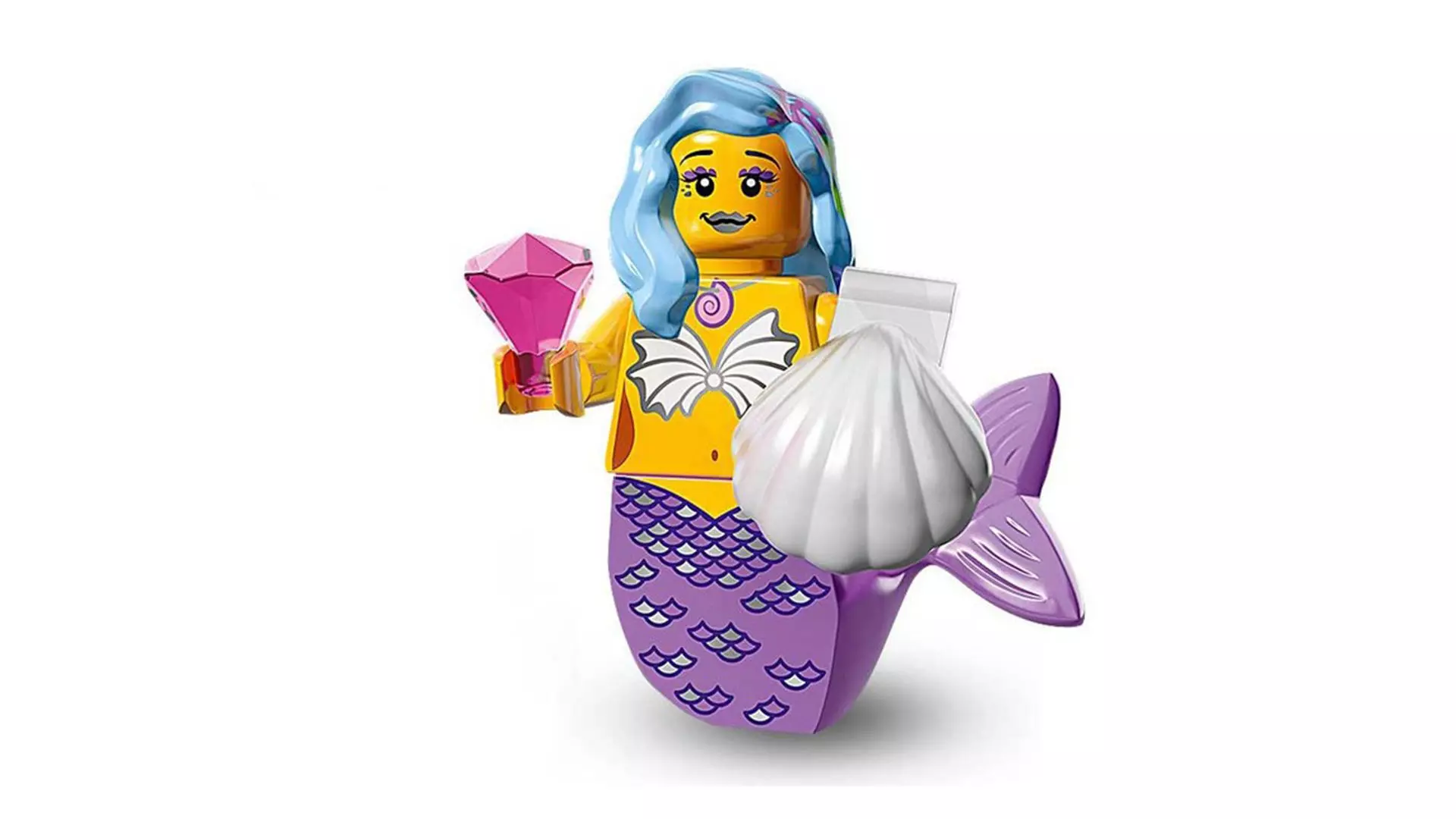 3D print minifigure - 71004-16 Marsha Queen of the Mermaids 3D print model_0