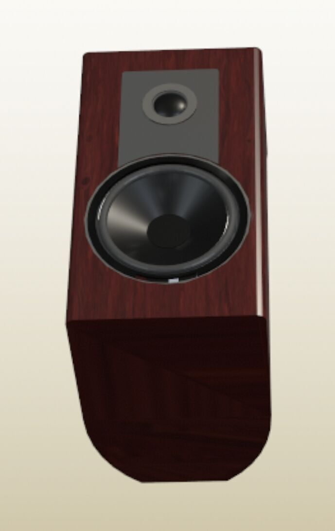  Dali Epicon 2 Bookshelf Speaker Free 3D model_15