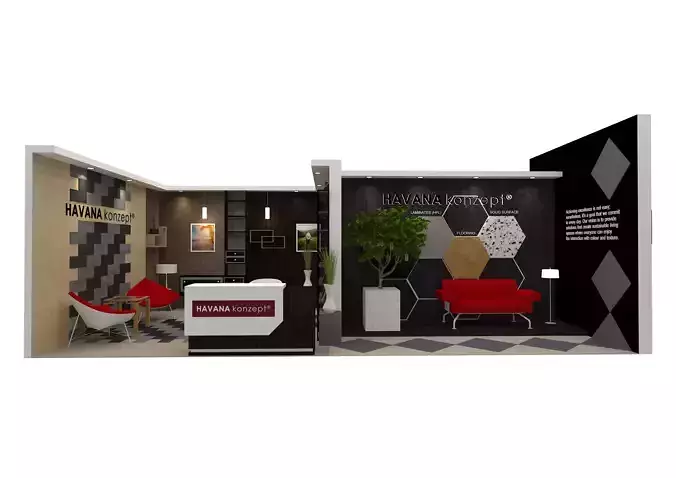 EXHIBITION BOOTH DESIGN 6M x 9M