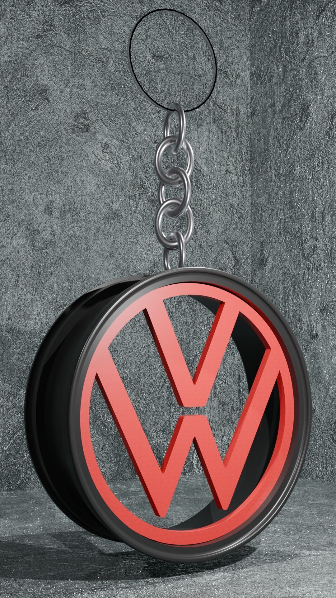 Chaveirinho de roda 3D print model_2