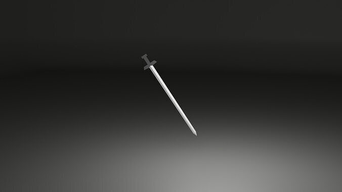 Sword Simple Free 3D model