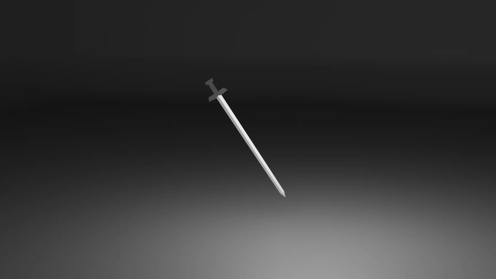 Sword Simple Free 3D model