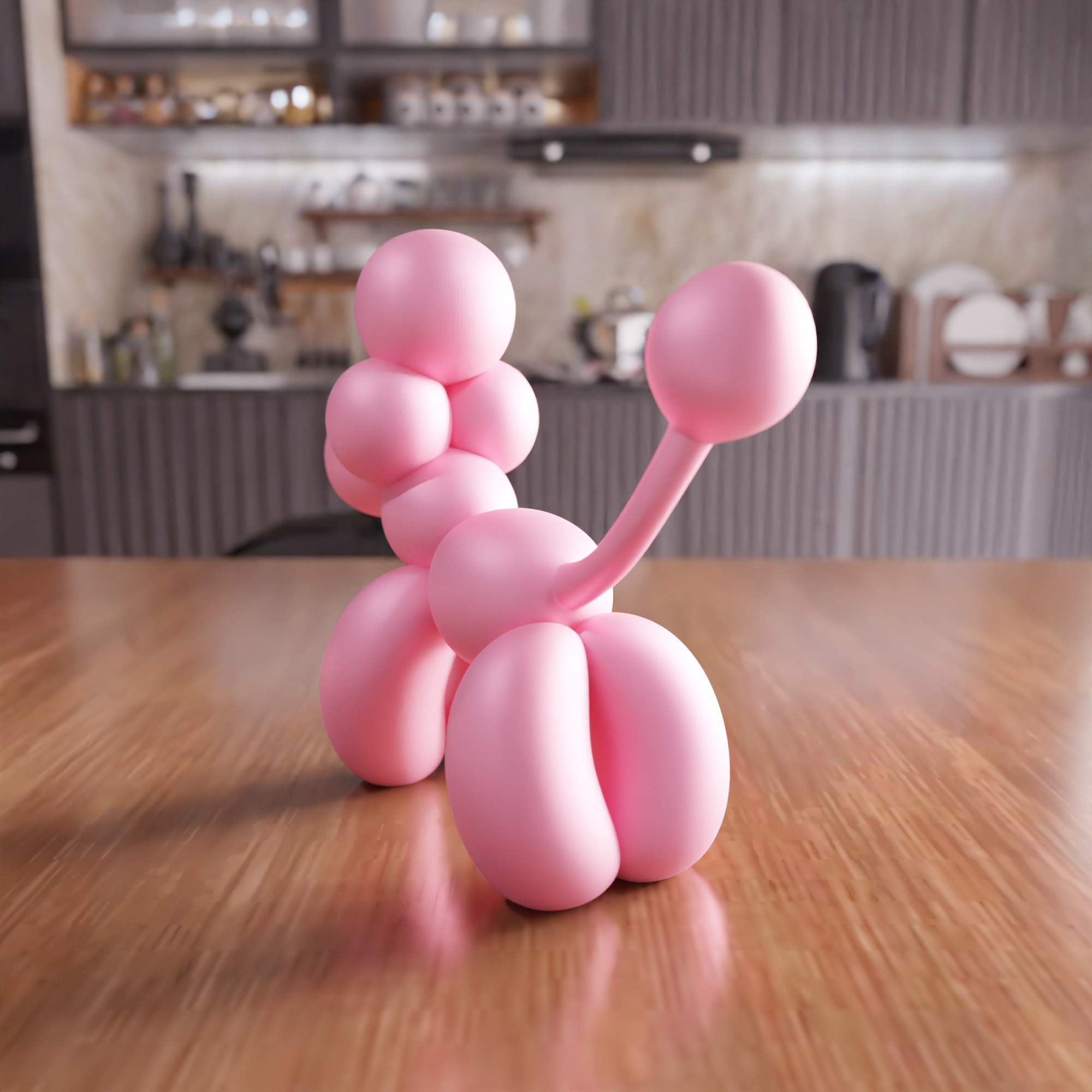 Puppy Dog Balloon Toy - 433 3D print model_1