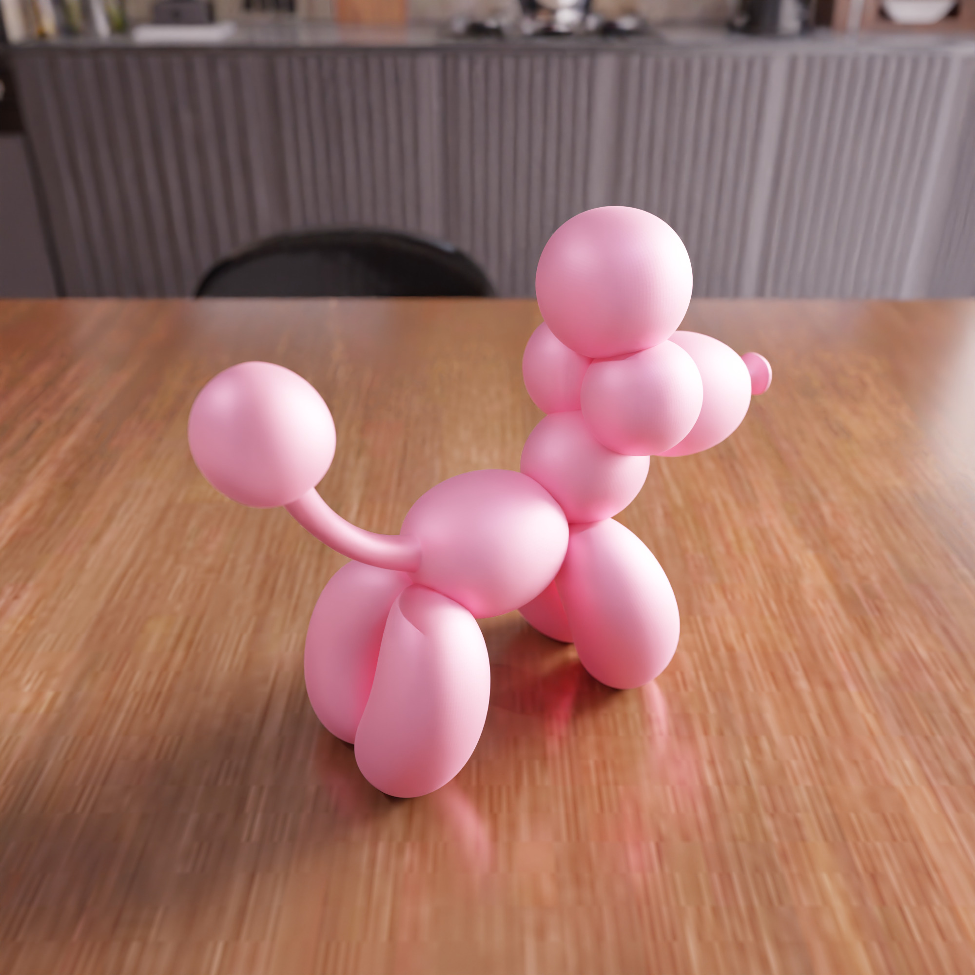 Puppy Dog Balloon Toy - 433 3D print model_5