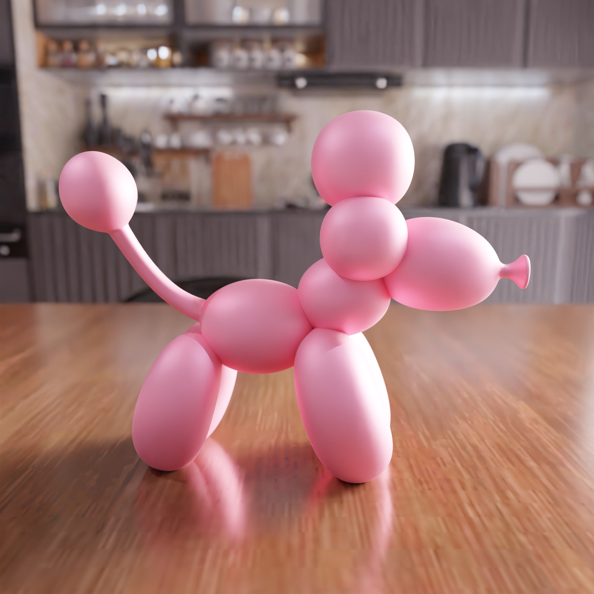 Puppy Dog Balloon Toy - 433 3D print model_3