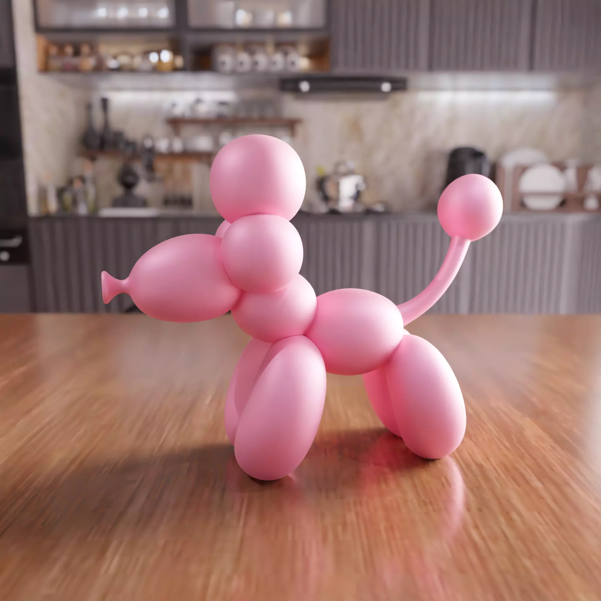 Puppy Dog Balloon Toy - 433 3D print model_0