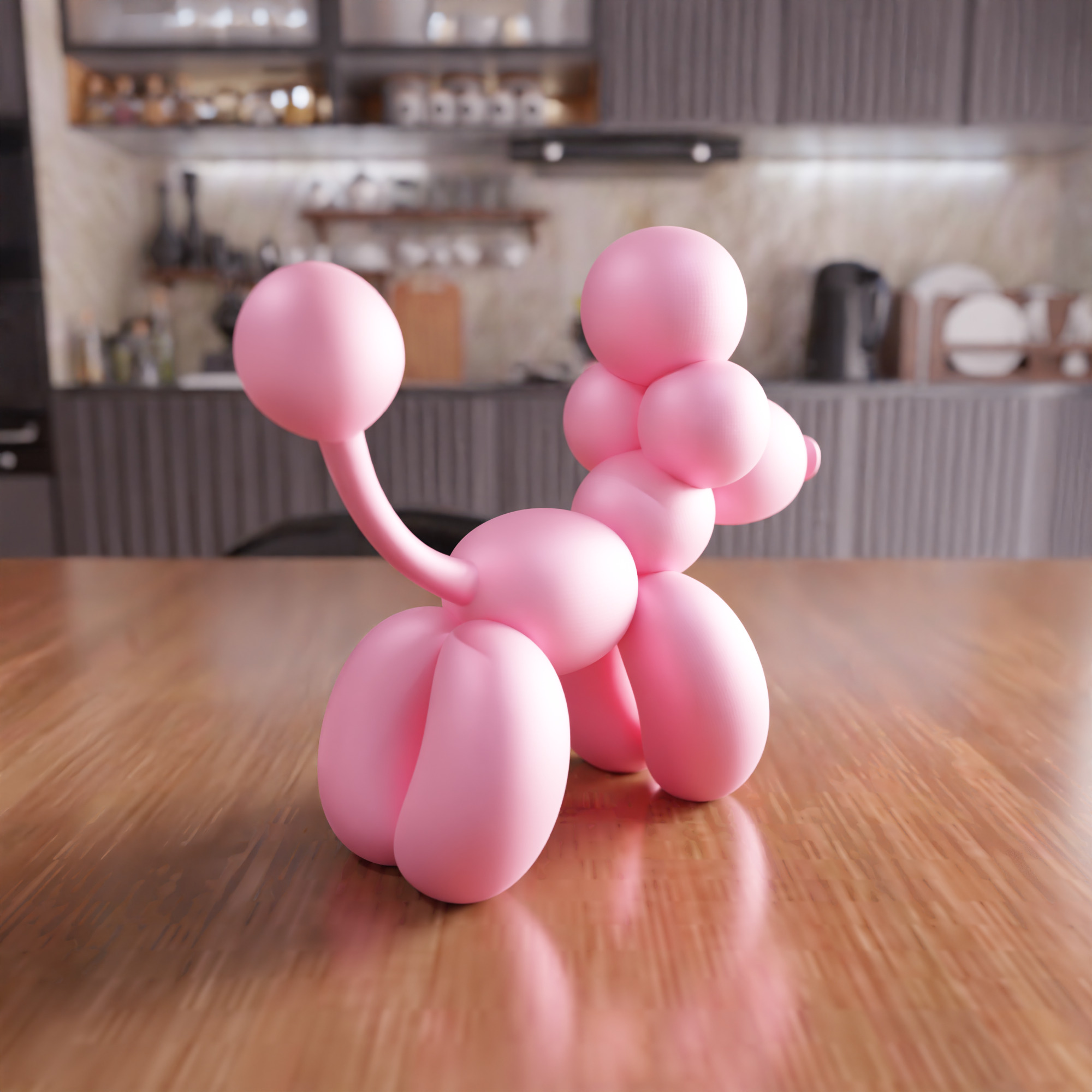 Puppy Dog Balloon Toy - 433 3D print model_2