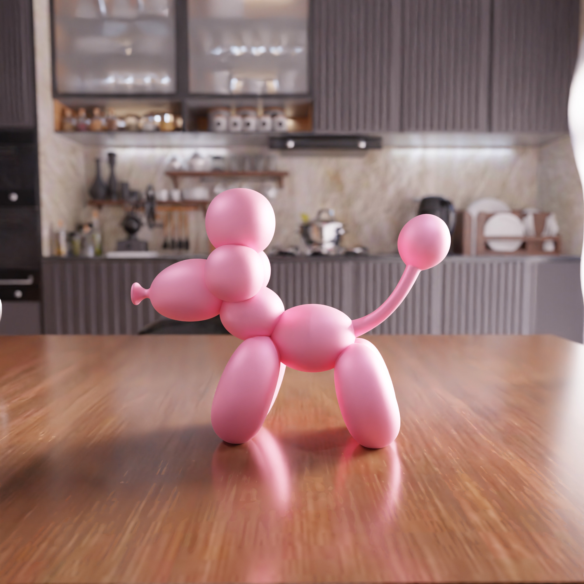 Puppy Dog Balloon Toy - 433 3D print model_7