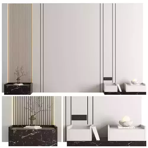 Headboard Wall Panel Composition 13