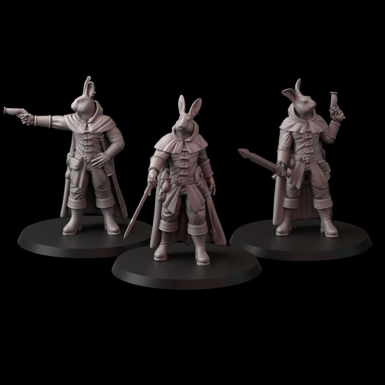 Rabbit Killers 3D print model_1