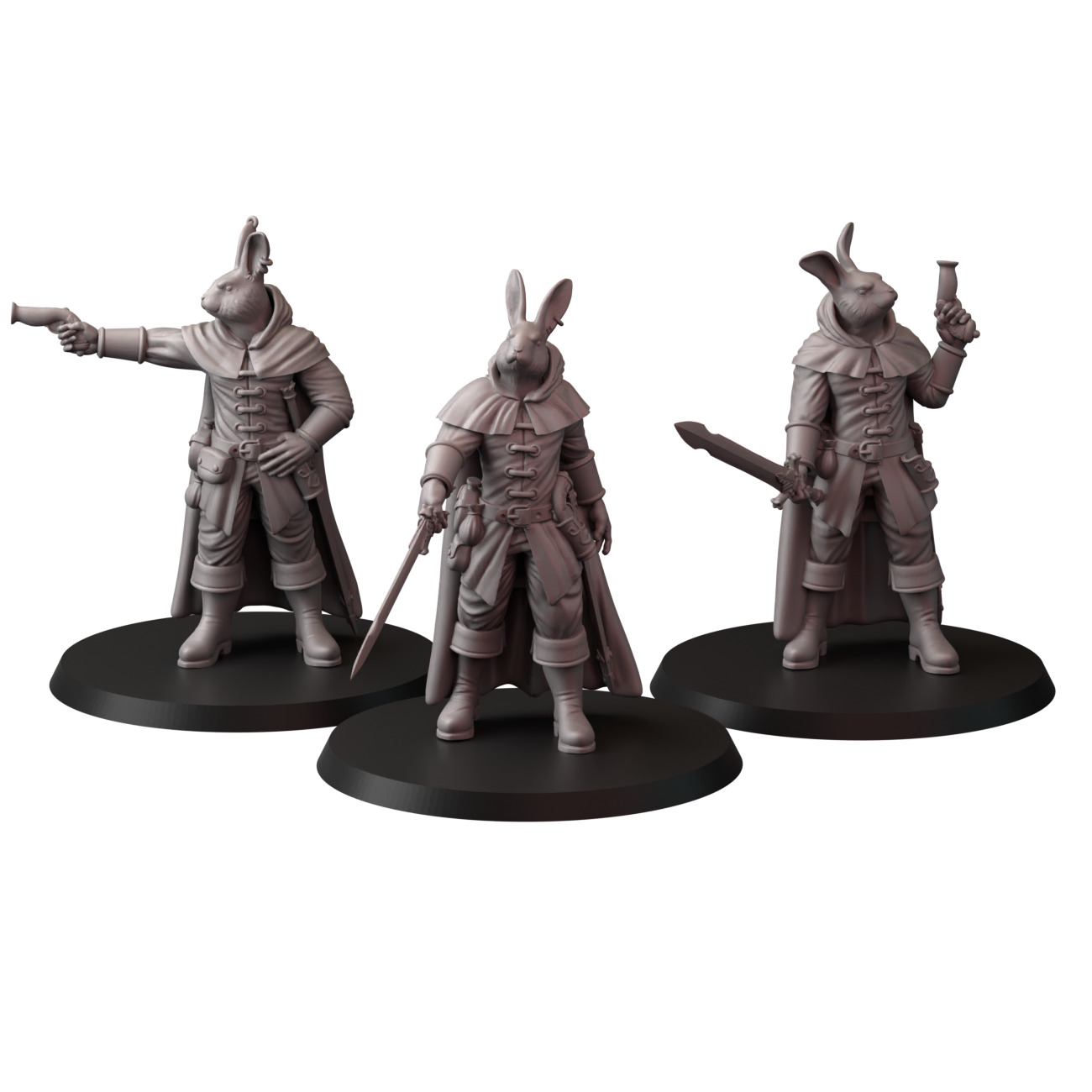 Rabbit Killers 3D print model_2