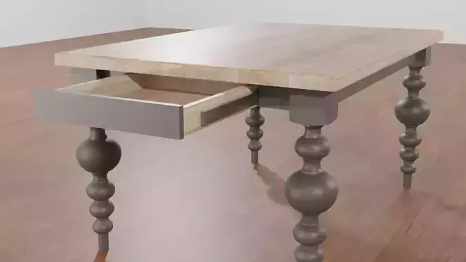 The 1517 Extension Dining Table by Path Design