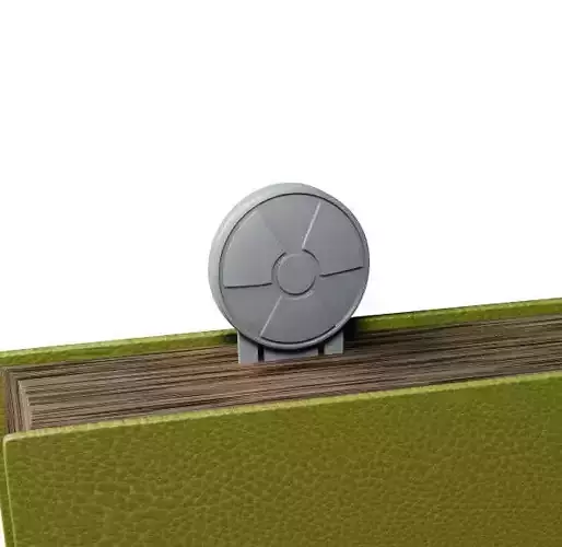 Nuclear Bookmark 3D print model