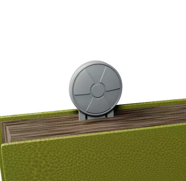 Nuclear Bookmark 3D print model