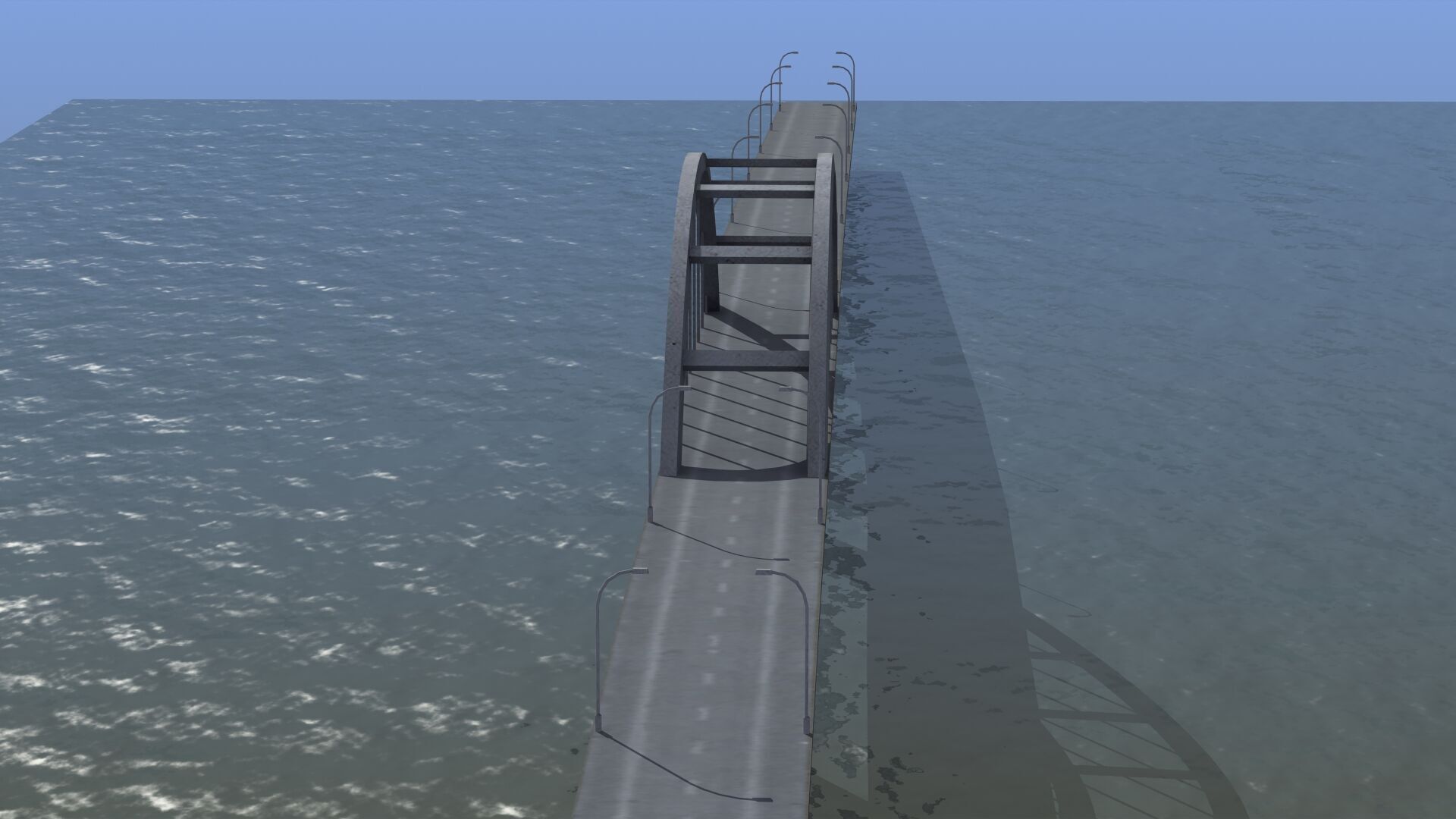 Road Bridge 3D model_22