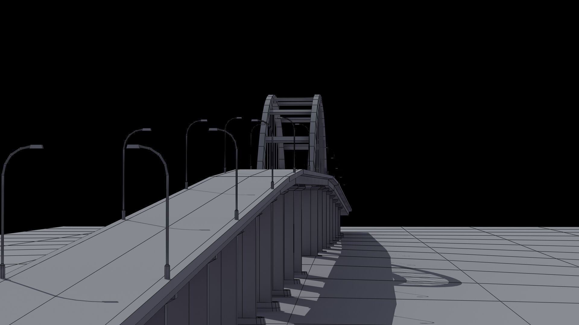 Road Bridge 3D model_59