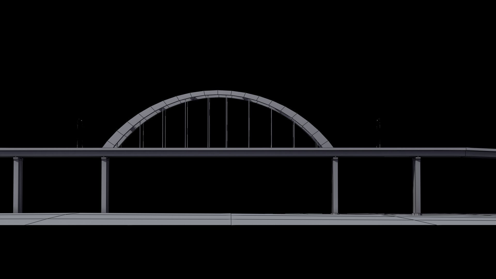 Road Bridge 3D model_51