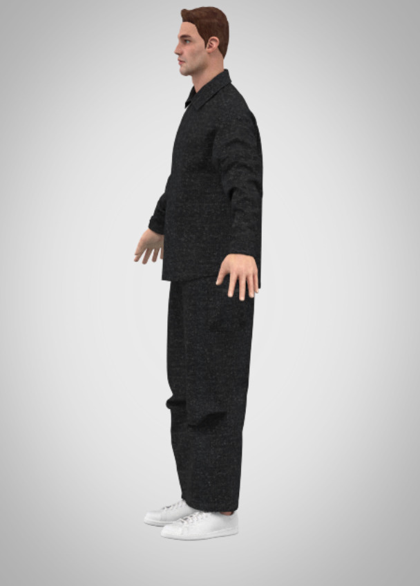 Urban Slate Set 3D model_2