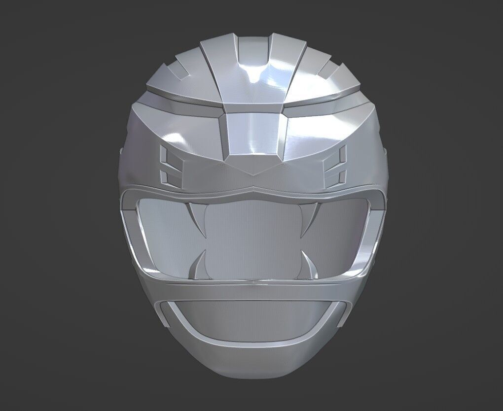 Power Rangers Wild Force Gaoranger Gaored helmet ver magnet 3D print model_5